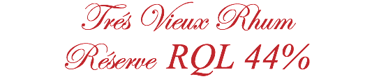 Trés Vieux Rhum Réserve RQL 44%